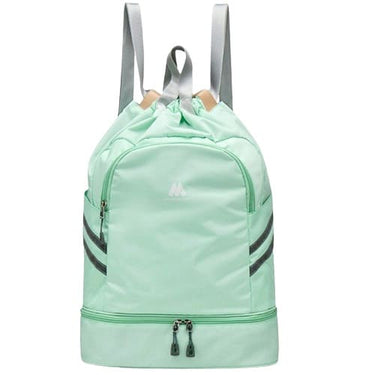 Mochila Mujer Negra Deportiva verde